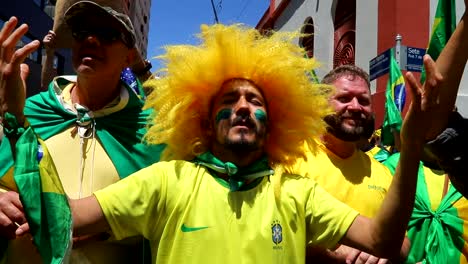 Polsonaro-anhänger-Protestieren-Gegen-Die-Ergebnisse-Der-Präsidentschaftswahlen-In-Porto-Alegre,-Brasilien-Ort:-Porto-Alegre-State:rs-Date:02-November-2022