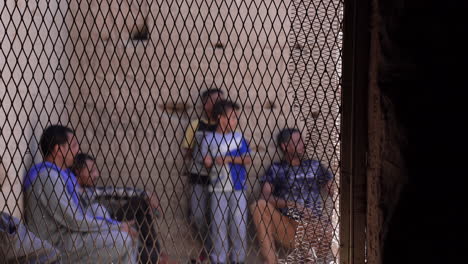 local-Egyptian-North-African-people-staying-together-outdoor-during-hot-sunny-day