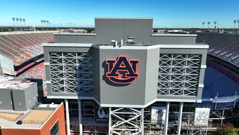 Anzeigetafel-Der-Auburn-University-Im-Jordan-Hare-Stadion