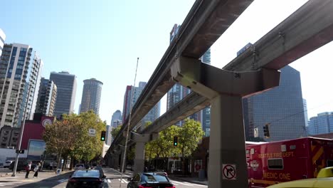 Seattle-Monorail-public-transportation-Seattle-downtown-Washington-State