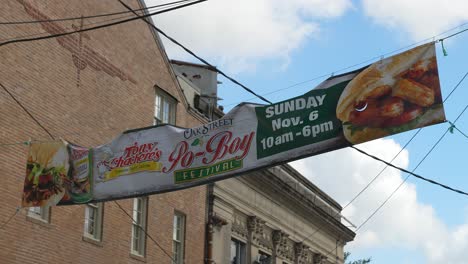 Poboy-Fest-New-Orleans-Eiche-Straßenschild