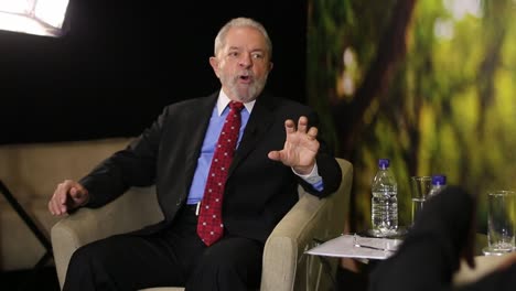 Luis-Inacio-Lula-Da-Silva,-Brasilianischer-Präsident,-In-Einem-Presseinterview