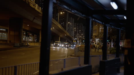 Urban-road-scenes-of-night-at-in-Victoria