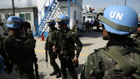 Brasilien-Schickt-Soldaten-Nach-Haiti,-Um-Mit-Dpko-Auf-Den-Straßen-Zu-Patrouillieren