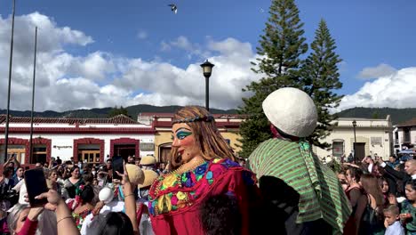 slow-motion-shot-of-typical-dances-of-chiapas-Mexico-in-san-cristobal-de-las-casas