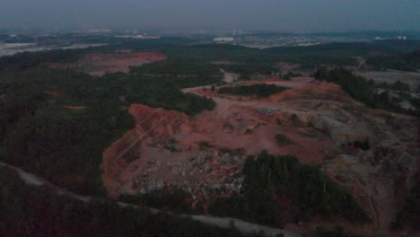 Malaysia-Bukit-Putih-Quarry-Desert-Barren-Land