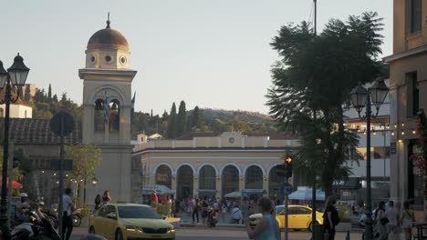 Die-Kirche-Des-Pantanassa-Glockenturms-Auf-Dem-Monastiraki-Platz