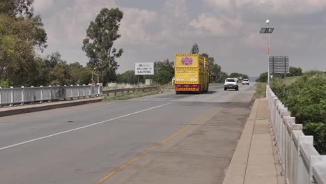 South-African-cattle-transport-truck-hauls-cattle-to-processing-plant