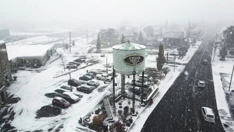 Stone-Mill-Inn-parking-lot-and-tower-in-St