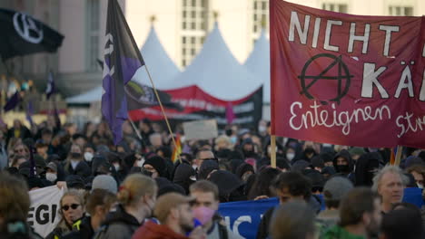 Slow-motion-public-crowd-marching-at-Berlin-social-economic-inflation-situation-protest