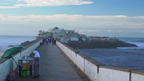 Vista-De-La-Isla-De-Sidi-Abherrahman-En-Casablanca-Marruecos