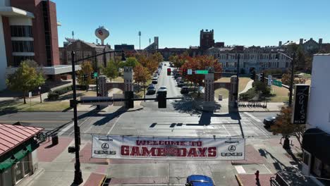 Game-Day-sign-sponsored-by-Lexus-at-campus-of-University-of-Oklahoma