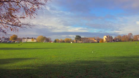 Prados-Verdes-En-El-Parque-Público-De-Blackheath-En-El-Sureste-De-Londres,-Reino-Unido