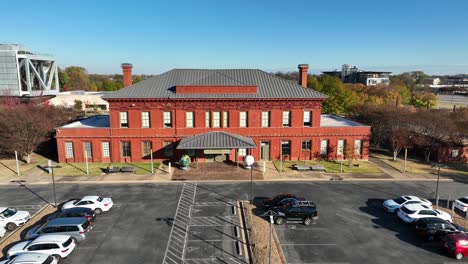 The-Choctaw-Route-train-station-in-Little-Rock-Ark,-route-to-Choctaw-Oklahoma