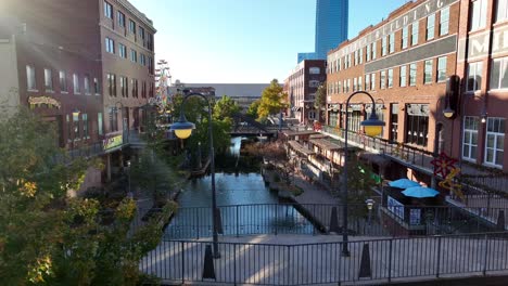 Sandridge-Bridge-and-OKC-skyline-at-Bricktown-district