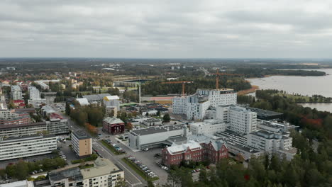 Toma-Aérea-De-Establecimiento-De-Vcs---Hospital-Regional-De-Vaasa