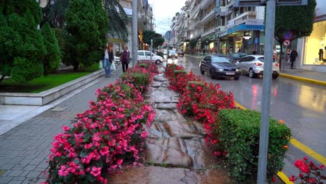 Decumanus-Maximus---In-Der-Römischen-Stadtplanung-War-Ein-Decumanus-Eine-Von-Ost-Nach-West-Ausgerichtete-Straße-In-Einer-Römischen-Stadt-Oder-Castrum