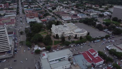 Condujo-Video-Del-Ayuntamiento-En-Bulawayo,-Zimbabwe