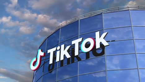 Logotipo-De-Tiktok-Blanco-En-La-Animación-3d-Del-Edificio-Corporativo-1