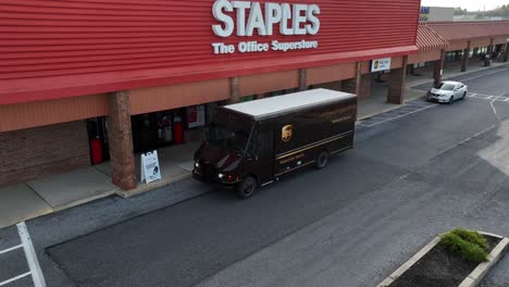 United-Parcel-Service-Ups-Truck,-Ein-Erdgasfahrzeug