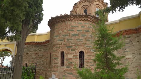 Tumba-De-Mármol-Cerca-Del-Monasterio-De-Vlatades-O-Del-Monasterio-De-Vlatadon-En-Tesalónica