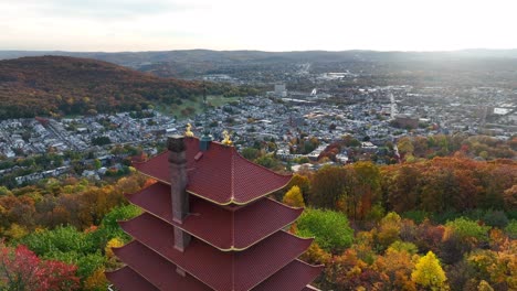 La-Pagoda-Domina-La-Lectura-De-Pennsylvania-En-Otoño