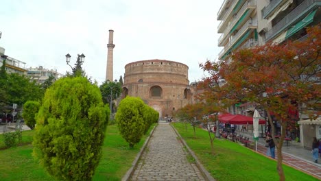 La-Rotonda-De-Galerius-En-Tesalónica-Se-Usó-Como-Mezquita-Hasta-1912,-Cuando-Los-Griegos-Capturaron-La-Ciudad-Durante-La-Guerra-De-Los-Balcanes