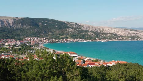 Panorama-Of-Krk-Island-At-The-Northern-Coast-Of-Adriatic-Sea