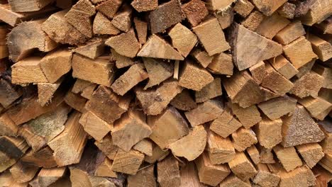Chopped-wood-stacked-neatly-for-use-in-the-winter