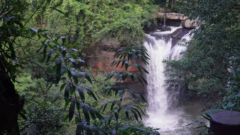 Beautiful-Haew-Suwat-Waterfall-at-Khao-Yai-National-Park-in-Thailand