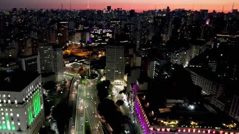 Panorama-Stadtbild-Luftaufnahme-Der-Innenstadt-Von-Sao-Paulo-Brasilien