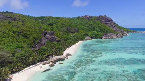 Aerial-view-of-beautiful-Seychelles