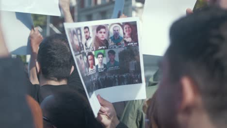 A-poster-with-those-killed-under-the-Iranian-Islamic-Regime-at-protest-in-Dublin