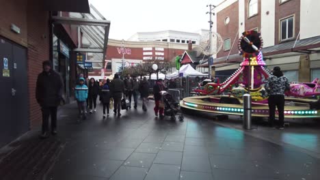 17-December-2022---POV-Walking-Along-St-Anns-Road-Towards-St-Georges-During-Christmas-With-Outdoor-Markets-And-Fairground-Rides-On-Street