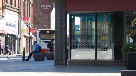 UK-coffee-shop-closed-due-to-corona-virus-covid-empty-town-lock-down-closure