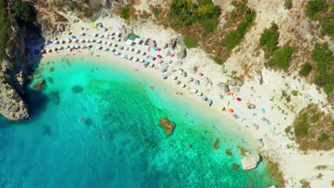 Agiofili-Playa-Lefkada-Paraíso-De-Verano-Agua-Azul