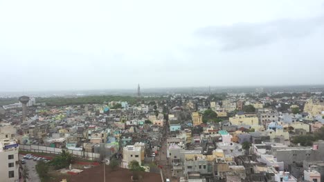 Aerial-view-of-houses-and-Somnath-mandir
