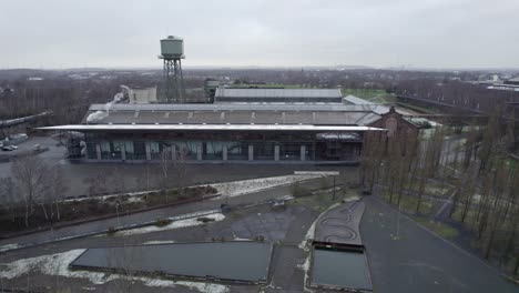 Antigua-Central-Eléctrica-En-La-Ciudad-De-Bochum,-Alemania