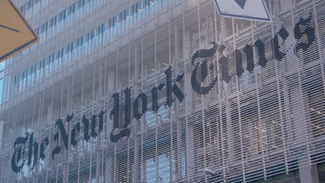 Hauptgebäude-Der-New-York-Times-Zeitung