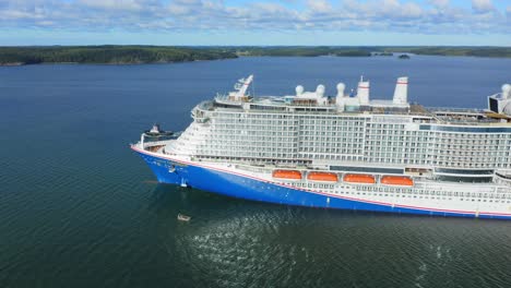 Cruise-ship-CARNIVAL-CELEBRATION-in-Finnish-archipelago-during-sea-trials