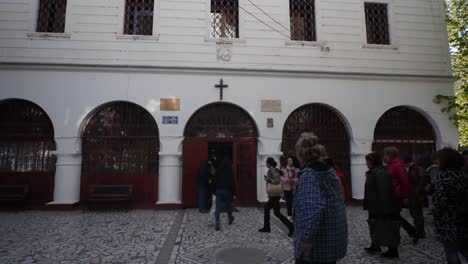 Tulcea,-Romania,-April-20,-2019-Palm-Sunday---an-important-church-blank