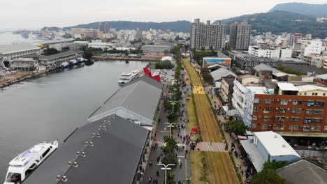 Drone-Pier-Art-District-En-Taiwán-Kaoshiung-City-B