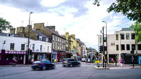 Cambridge-England,-circa-:-Timelapse-Cambridge-City,-United-Kingdom