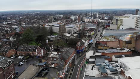 Watford-Market-Mit-Einer-Drohne-Gefilmt