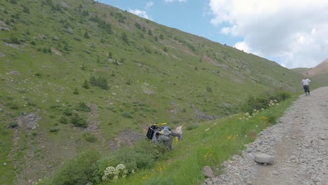 Using-a-winch-to-upright-an-off-road-vehicle-after-it-slipped-and-rolled-from-Aminas-trail-in-the-San-Juan-Mountains