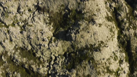 Luftaufnahme-Der-Mit-Moos-Bedeckten-Felslandschaft-Der-Halbinsel-Snaefellsnes-In-Island
