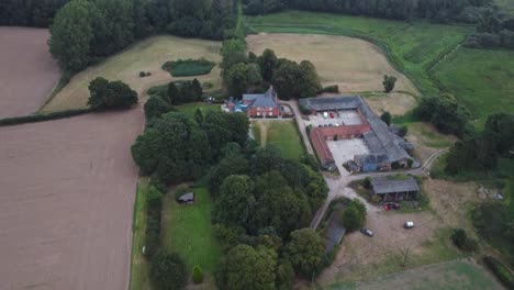 Aerial-Drone-Footage-of-the-River-Bure-and-the-Sourrounding-Countryside-of-Norfolk