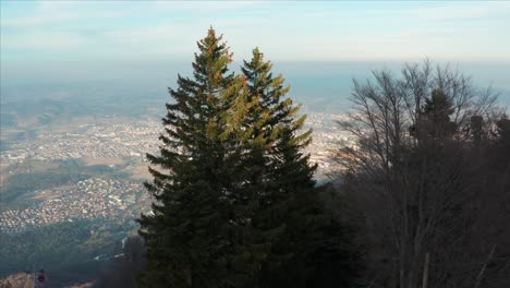 Vista-Panorámica-Del-Paisaje-Urbano-De-Maribor-En-Eslovenia
