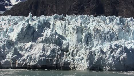 Unique-shapes--of-Margerie-Glacier,-Alaska