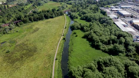 4K-aerial-footage-of-River-Stour-in-Canterbury